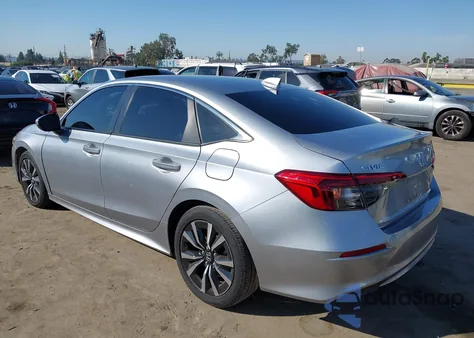 2023 Honda Civic z USA, uszkodzony, nr VIN 2HGFE1F74PH318927